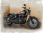 Harley-Davidson Dyna Street Bob Umbau Race Bob Custombike