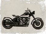 Harley-Shop Langer Softail Umbau Bobber Custombike Harley-Davidson Softail Umbau Bobber