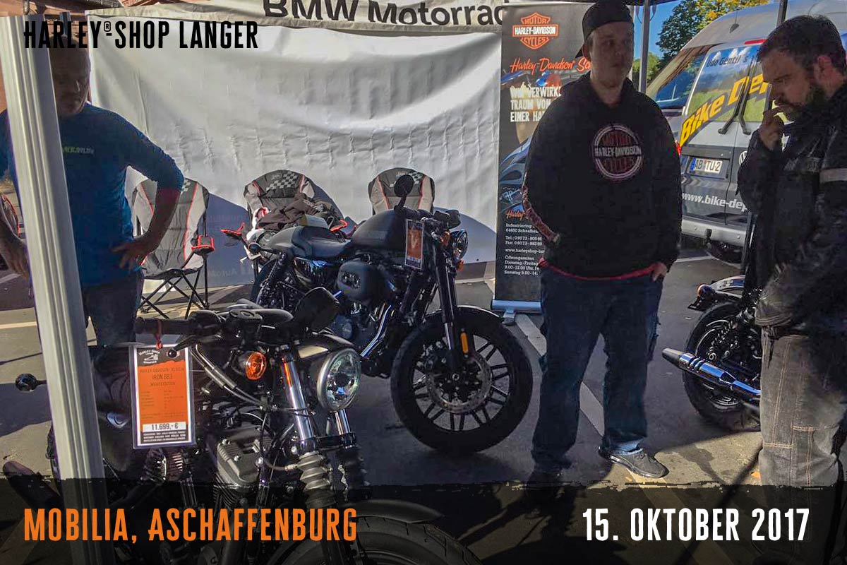 Harley-Shop Langer Mobilia Aschaffenburg 15. Oktober 2017