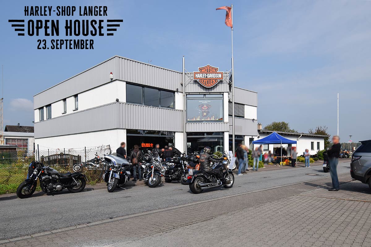 Harley-Shop Langer Open House 23. September 2017