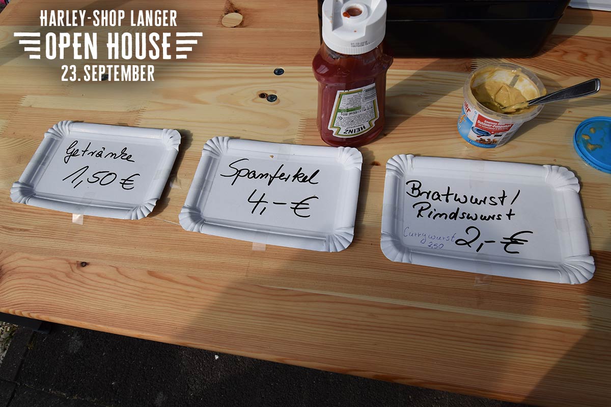 Harley-Shop Langer Open House 23. September 2017