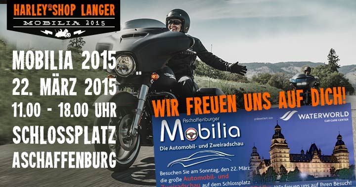 Harley-Shop Langer Mobilia 2015 Asschaffenburg