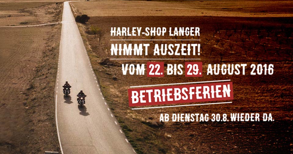 Betriebsferien