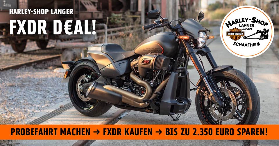 Spare mit Harley-Shop Langer bis zu 2.350 Euro!