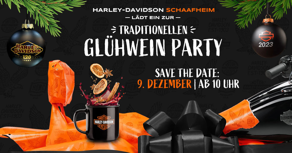 Glühwein Party - 9. Dezember ab 10 Uhr