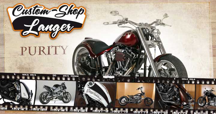 Street Bob, Fourty-Eight oder Softail Umbauten durch den Custom Shop vom Harley-Shop Langer in Schaafheim in Kreis Darmstadt Dieburg bei Aschaffenburg