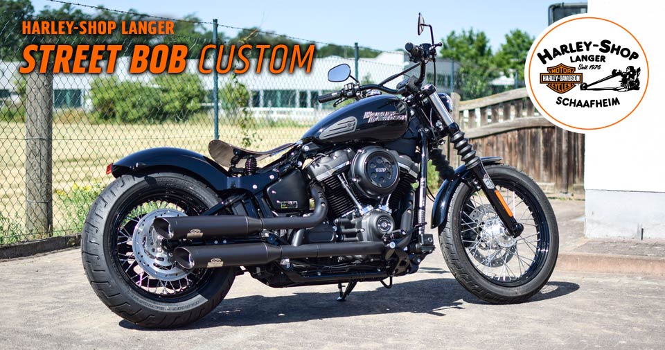 Harley-Shop Langer präsentiert Custombike Street Bob Custom Umbau