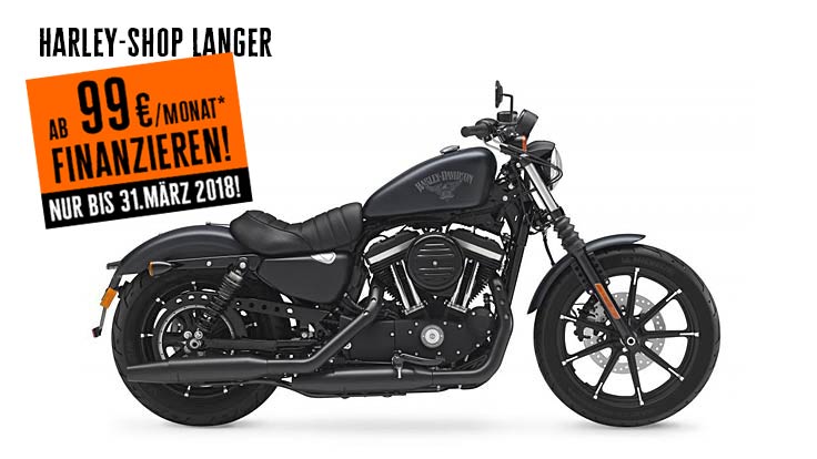 Harley-Davidson Sportster 883 Iron 2018 99 Euro Finanzierung