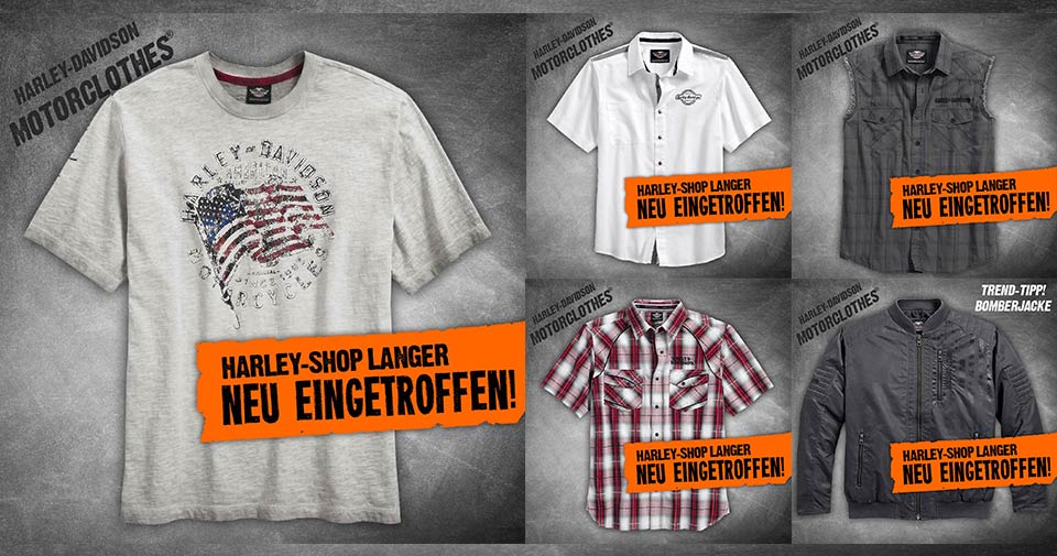 Neu eingetroffen! T-Shirts Hemden Jacken 