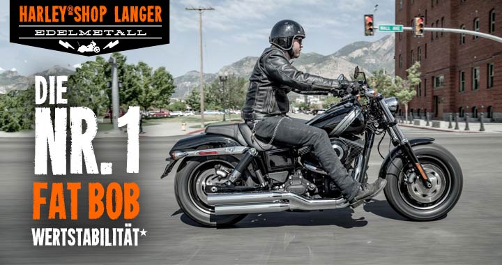 Nr. 1: Dyna Fat Bob - das wertstabilste Motorrad