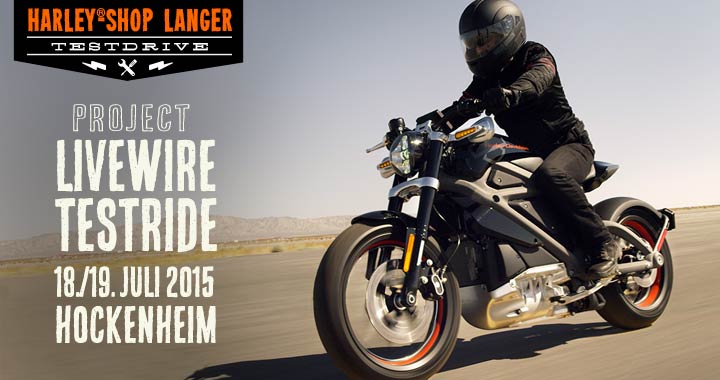 Sei dabei - mit Glück wirst Du Testfahrer des Projects LiveWire!