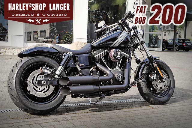 Dyna Fat Bob Umbau Fat Bob 200 Custombike