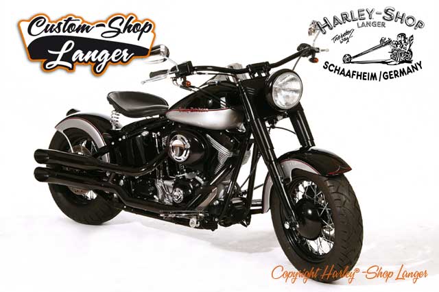 Softail Umbau Bobber Custombike