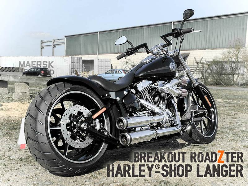 Harley-Shop Langer Breakout Umbau Roadzter Custombike