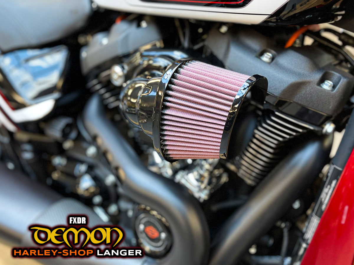 FXDR Demon Custombike - Umbau von Harley-Shop Langer