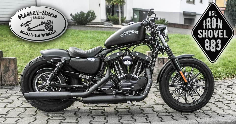 Harley-Davidson Sportster Iron 883 Umbau  Iron Shovel Custombike