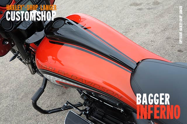 Street Glide Umbau Bagger Inferno Custombike