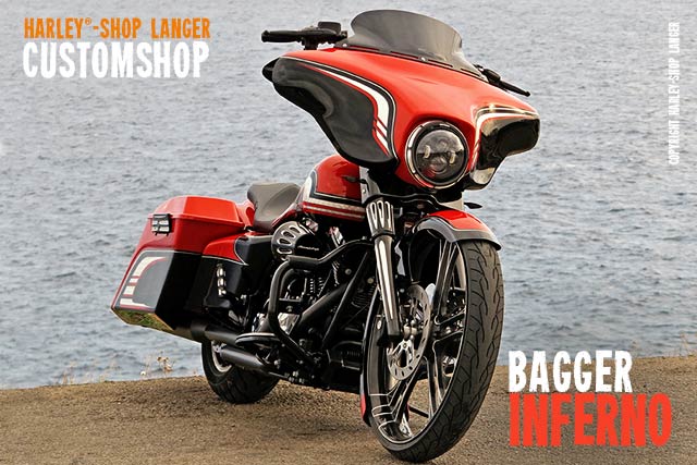 Street Glide Umbau Bagger Inferno Custombike