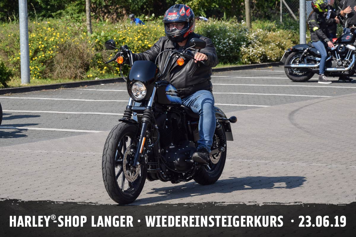 Harley-Shop Langer Wiedereinsteigerkurs 23. Juni 2019