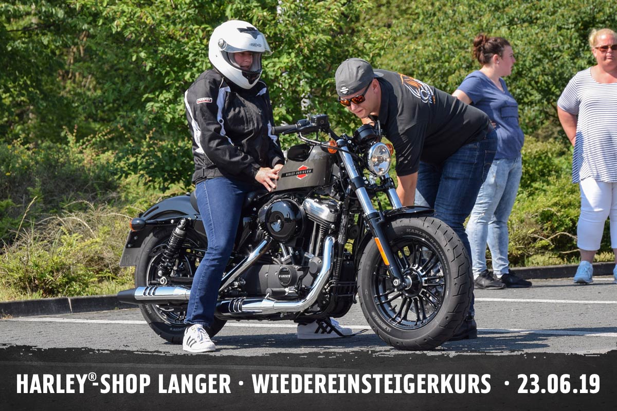 Harley-Shop Langer Wiedereinsteigerkurs 23. Juni 2019